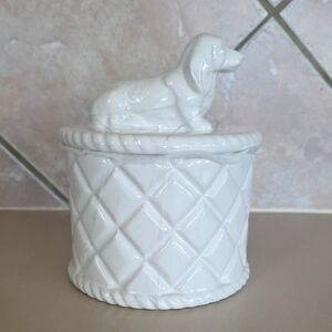 Dachshund Ceramic Canister/Jar